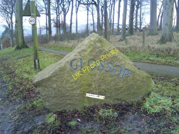 Photo 6"x4" Welcome to Glossop Glossop c2010