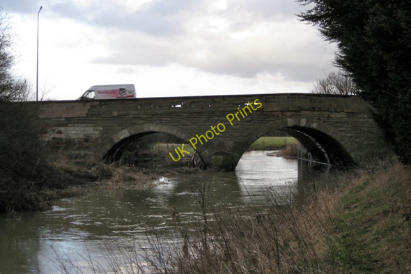 Photo 6"x4" Ryton Bridge and the River Avon Tollbar End c2010