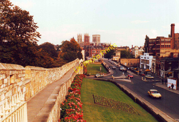 Photo 6"x4" City Walls, Station Road, York York\/SE5951 c1987