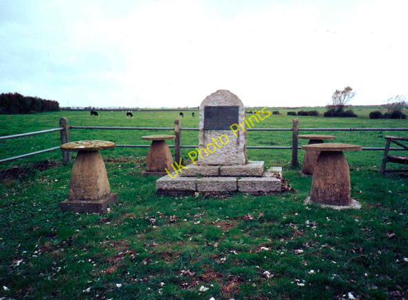 Photo 6"x4" Battle of Sedgemoor Memorial Bussex c1989