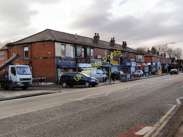 Photo 6"x4" Bolton Road shops Bury\/SD8010 c2010