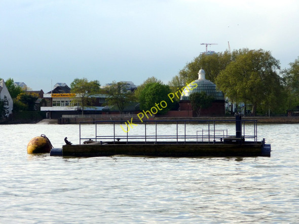 Photo 6"x4" The Thames - Poplar Rowing Club Greenwich\/TQ3977 c2009