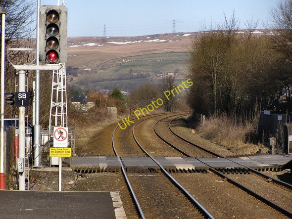 Photo 6"x4" Smithy Bridge railway lines Littleborough\/SD9316 c2010