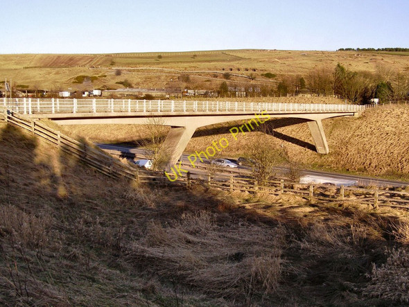 Photo 6"x4" Motorway Bridge Milnrow c2010