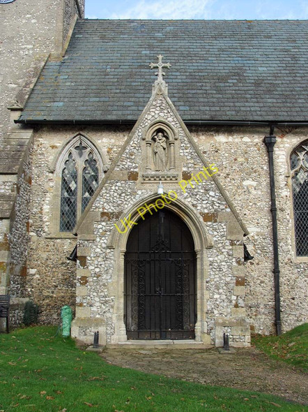 Photo 6"x4" St Andrew, Ringstead, Norfolk - Porch Ringstead\/TF7040 c2007