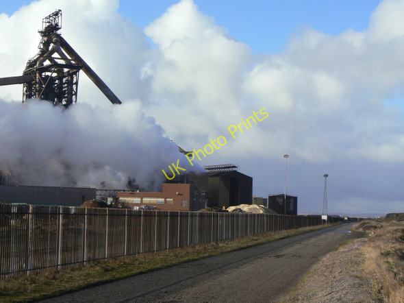 Photo 6"x4" Road to South Gare Warrenby c2010