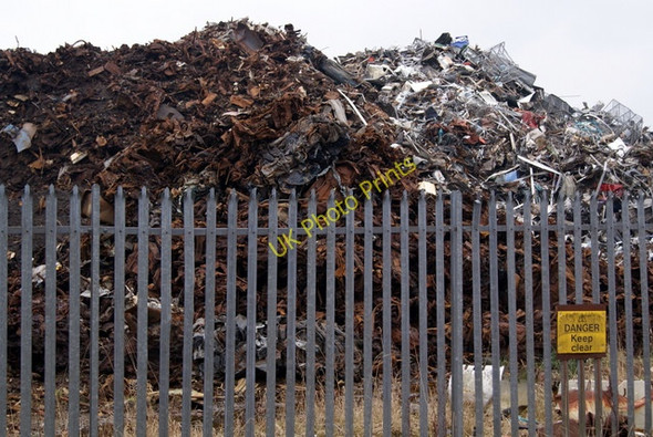 Photo 6"x4" Scrapyard by the Clyde Clydebank\/NS4970 c2010