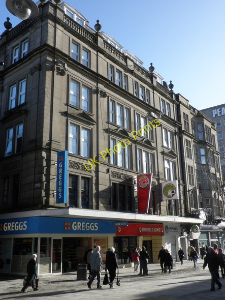 Photo 6"x4" Fast food outlets, on Northumberland Street Newcastle upon Tyne c2010