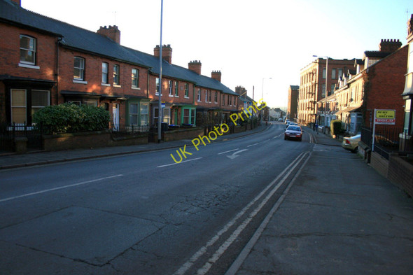 Photo 6"x4" Terraced houses on Ashbourne Road Leek\/SJ9856 c2010