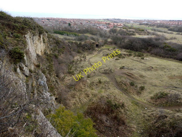 Photo 6"x4" Old quarry, Tunstall Hills Hillview\/NZ3954 c2010