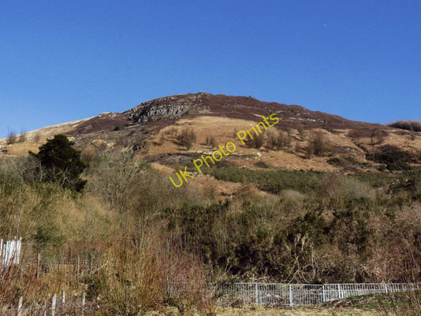 Photo 6"x4" Towering peak Rhondda c2010