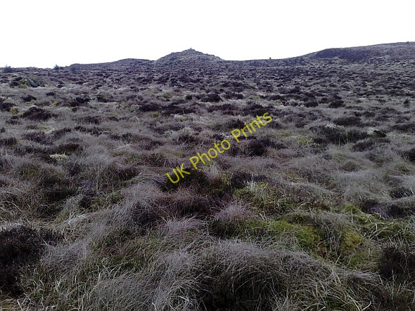 Photo 6"x4" Cairn on Spot Height 331 Loch nan Ciob c2010