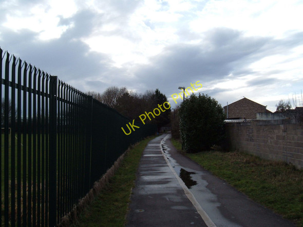 Photo 6"x4" Cycle Path looking West South West Weston-super-Mare c2010