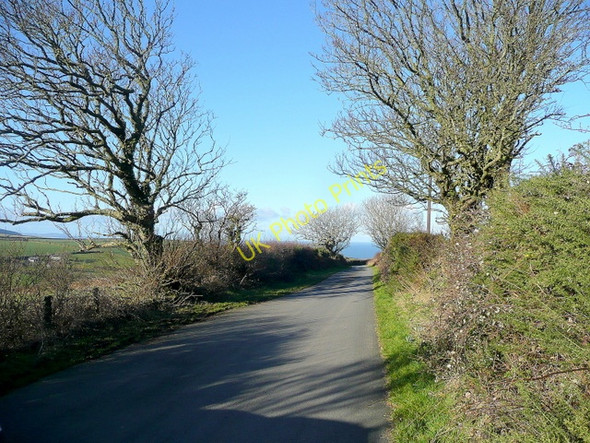 Photo 6"x4" Road to Penrallt Garden Centre Moylgrove\/Trewyddel c2010
