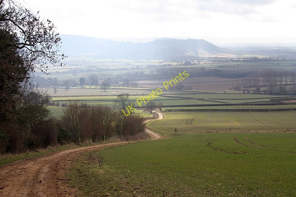 Photo 6"x4" Track down Bredon Hill Conderton c2010