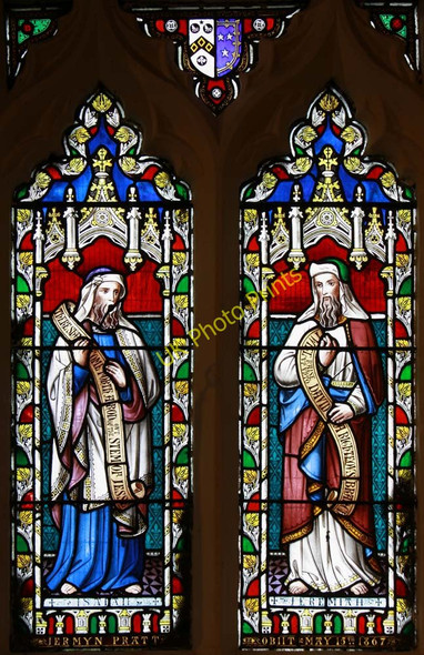 Photo 6"x4" St Michael, Ryston, Norfolk  - Window Downham Market c2010