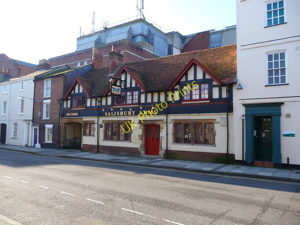 Photo 6"x4" Salisbury - Salisbury Arms Salisbury c2010