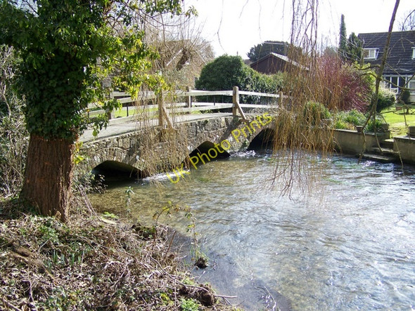 Photo 6"x4" Packhorse bridge, Coombe Bissett Coombe Bissett c2010
