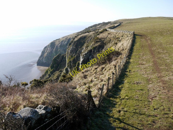 Photo 6"x4" Cliffs west of Port O' Warren Barend\/NX8855 c2010
