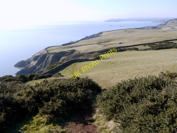 Photo 6"x4" Cliff top path descends from Thornkip Hill Barend\/NX8855 c2010