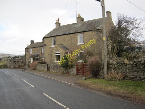 Photo 6"x4" Houses above Middleton in Teesdale Aukside c2010