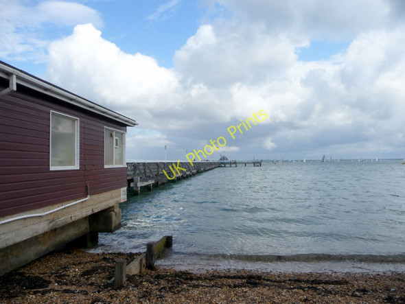 Photo 6"x4" Yarmouth Pier, Isle of Wight Yarmouth c2009