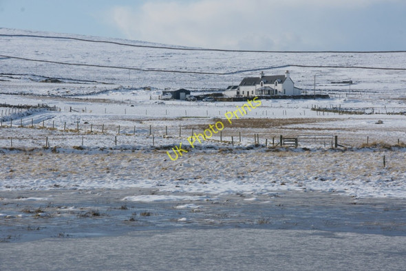 Photo 6"x4" Looking towards The Creek from Haroldswick beach Bothen c2010