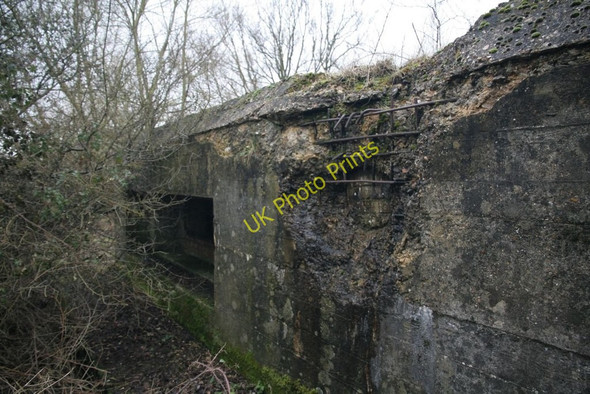 Photo 6"x4" Close up of the damage Tidmarsh c2010