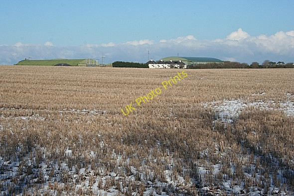 Photo 6"x4" Stubble Field Covesea c2010