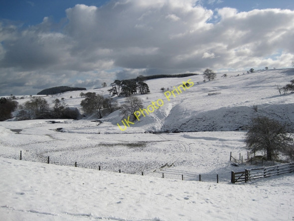 Photo 6"x4" View of the Gofton Burn Valley Wark\/NY8677 c2010