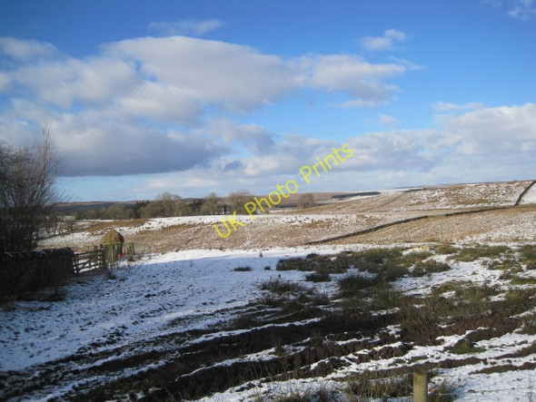 Photo 6"x4" Pennine Way towards Lowstead Stonehaugh c2010
