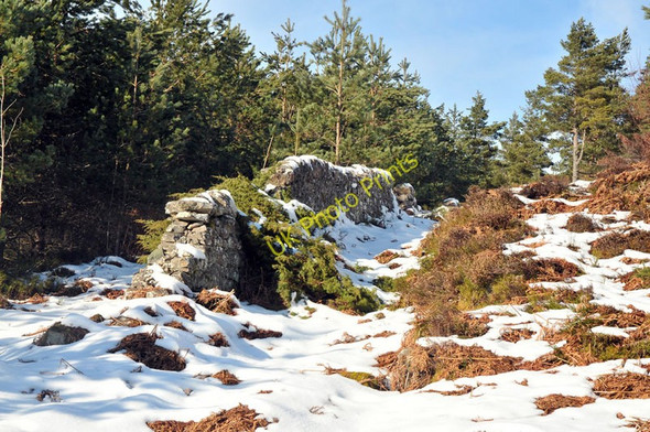 Photo 6"x4" Old boundary wall Badachonacher c2010