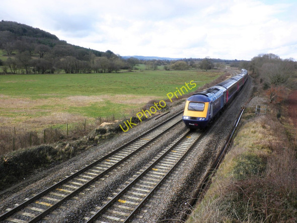 Photo 6"x4" Paddington-bound train passes Ellerhayes Ellerhayes c2010