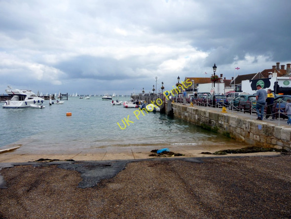 Photo 6"x4" Slipway, Yarmouth Harbour, Isle of Wight Yarmouth c2009