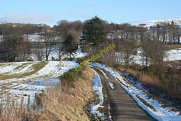 Photo 6"x4" The Road from Swilebog Glenbarry c2010