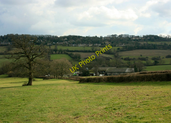 Photo 6"x4" 2010 : Into the valley of the By Brook Eastrip c2010