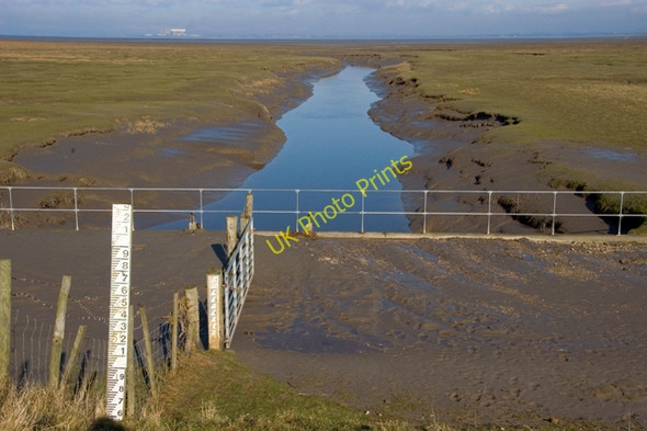 Photo 6"x4" The Pilling Water Dam Side c2010