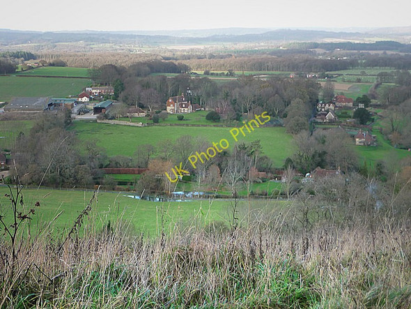 Photo 6"x4" View of Treyford Treyford c2009