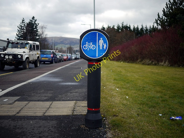 Photo 6"x4" Cycle path, Apollo Road Belfast c2010