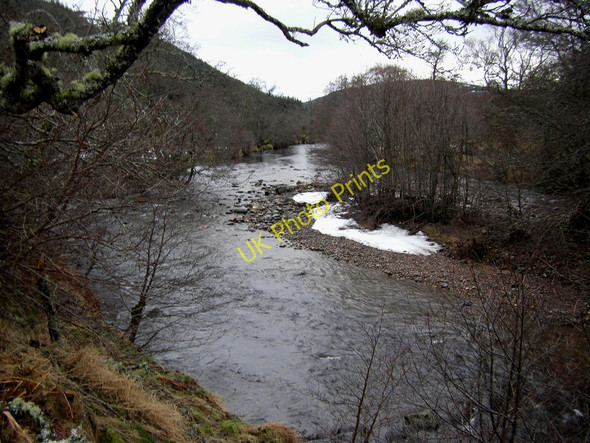 Photo 6"x4" River Tromie near Glentromie Lodge Drumguish\/NN7999 c2010