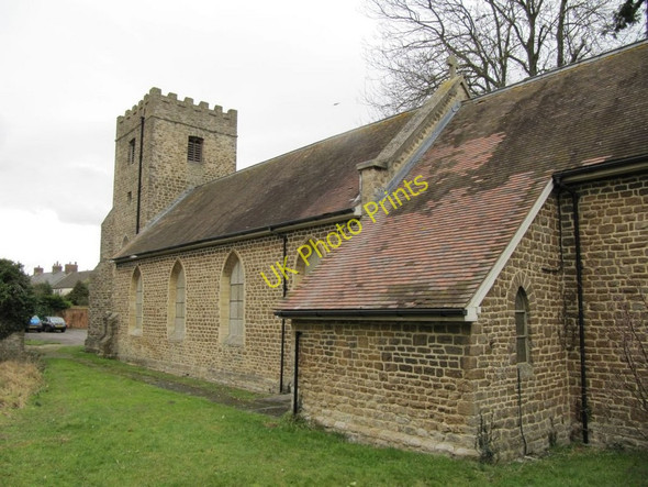 Photo 6"x4" South side of the church Didcot c2010
