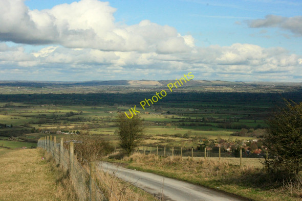 Photo 6"x4" 2010 : View north east from Bratton Camp Bratton\/ST9152 c2010