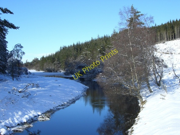 Photo 6"x4" Funtack burn leaving Loch Moy Moy\/NH7634 c2010