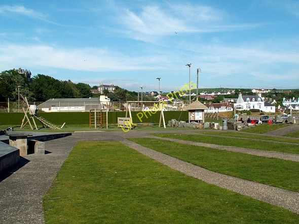 Photo 6"x4" Play area to the north of Portpatrick Harbour Portpatrick c2008