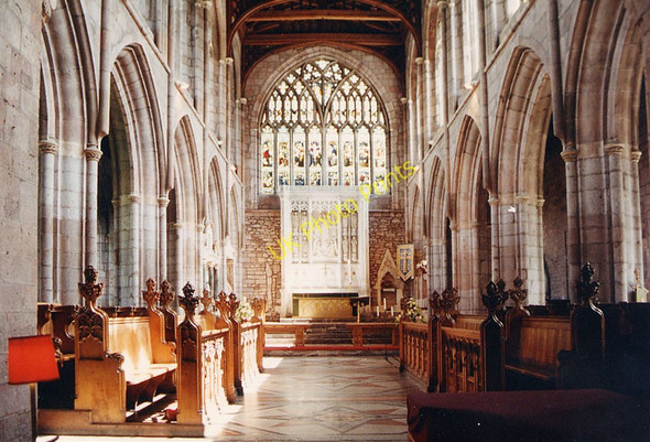Photo 6"x4" Holy Cross, Crediton, Devon - Chancel Crediton c1982