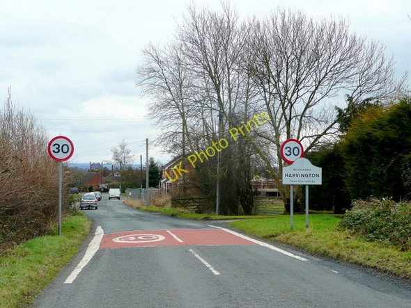Photo 6"x4" Harvington City Limits Harvington\/SP0549 c2010