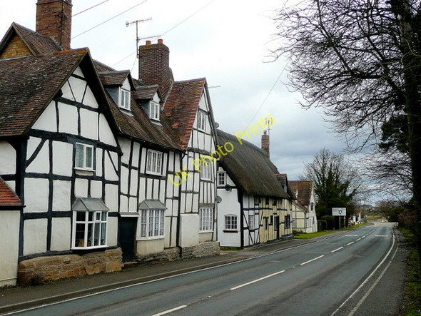 Photo 6"x4" Black-and-white, Norton, Worcestershire 1 Harvington\/SP0549 c2010