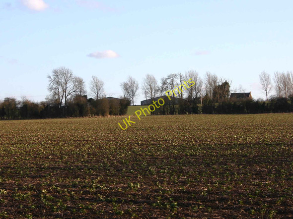 Photo 6"x4" View towards Hands Farm Newbold-on-Stour c2010