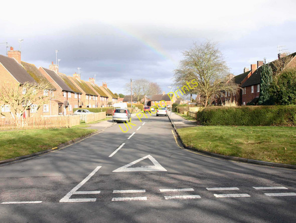 Photo 6"x4" Rainbow over Lawson Avenue Tiddington\/SP2255 c2010