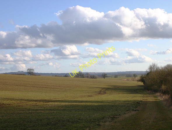 Photo 6"x4" View alongside bridleway to Ettington Park Ettington c2010